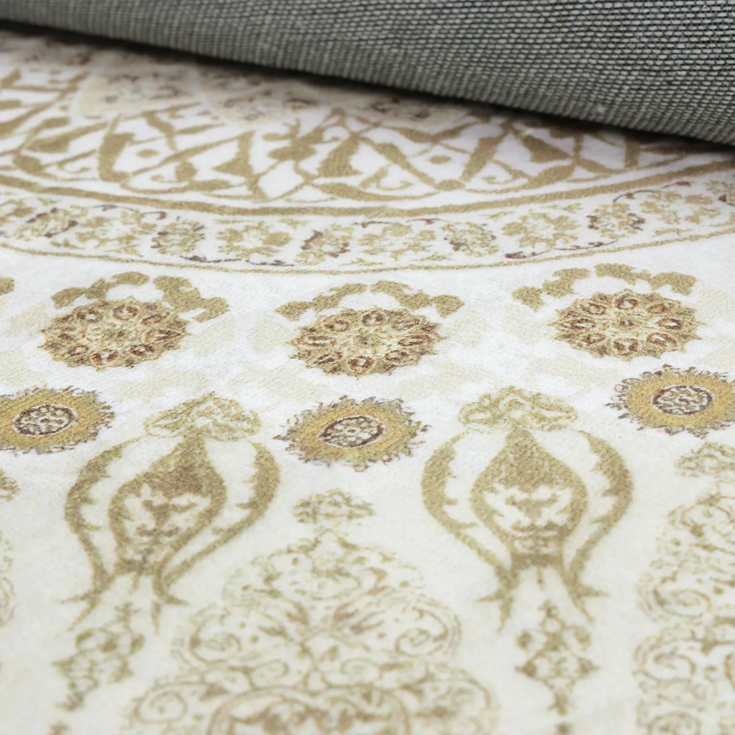 Alfombras redondeadas - Sandrigo (beige)