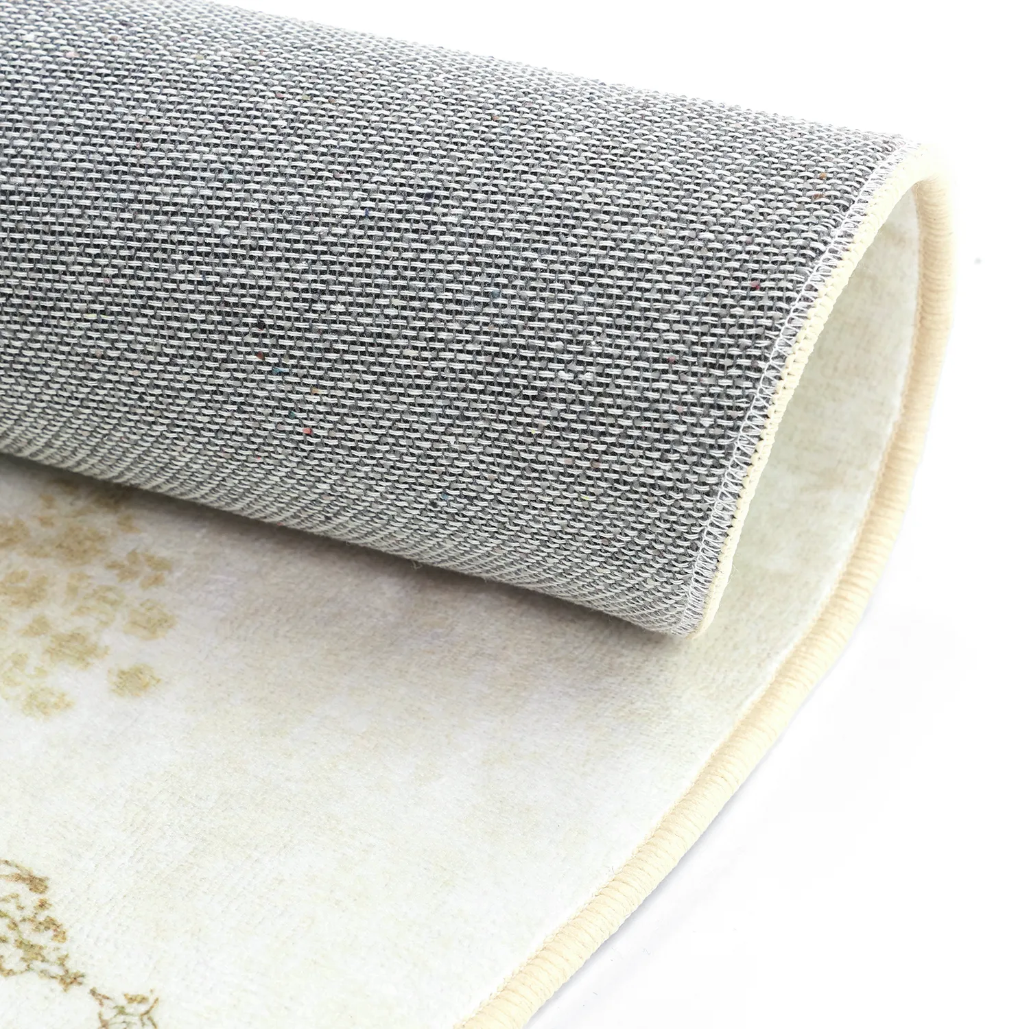 Alfombras redondeadas - Sandrigo (beige)
