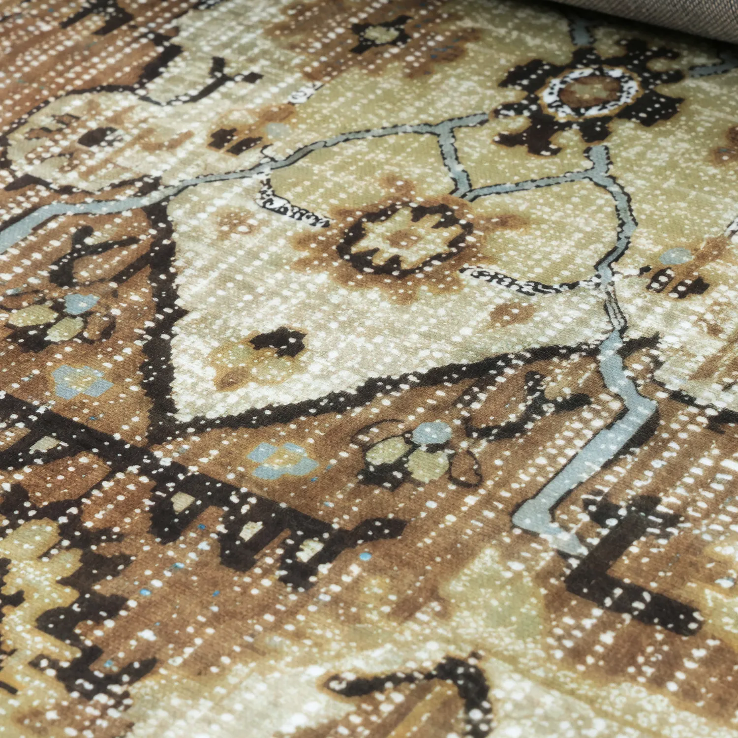 Alfombras redondeadas - Siliana (beige)