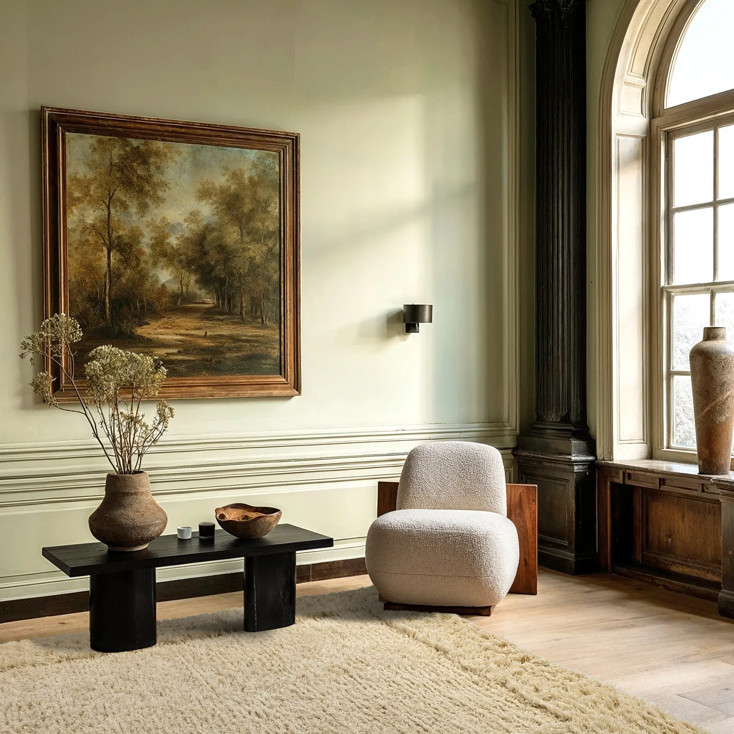 Alfombras de pelo largo - Melilla Hand Woven Wool Shaggy (naturaleza)