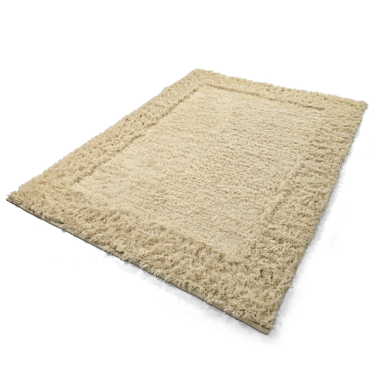 Alfombras de pelo largo - Melilla Hand Woven Wool Shaggy (naturaleza)