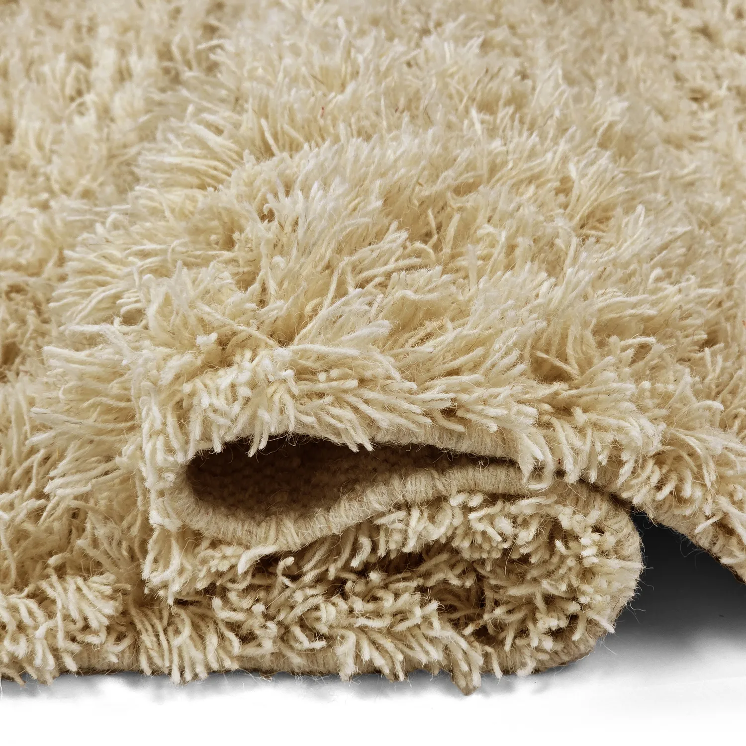 Alfombras de pelo largo - Melilla Hand Woven Wool Shaggy (naturaleza)