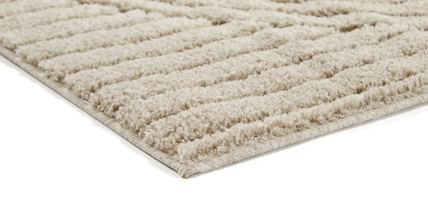 Alfombras de pelo largo - Wendy (beige)