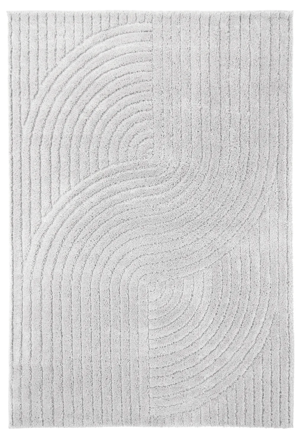 Alfombras de pelo largo - Wendy (gris claro)