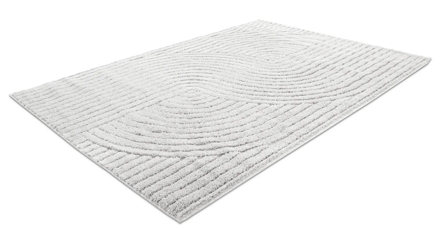 Alfombras de pelo largo - Wendy (gris claro)