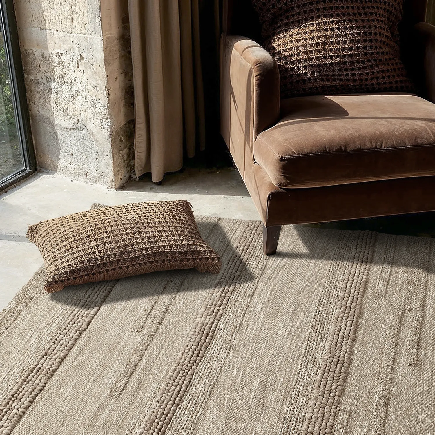 Alfombra de Lana - Almaty (beige)