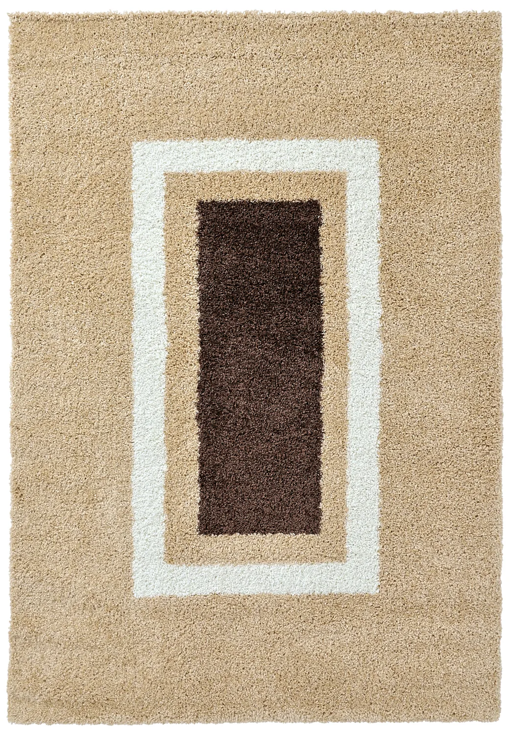 Alfombras de pelo largo - Alsace (beige/blanco/marrón)