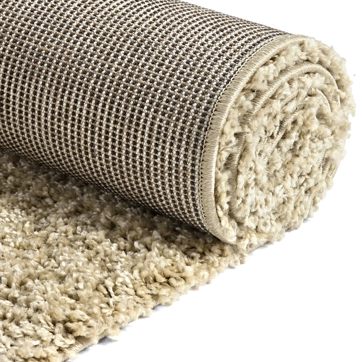 Alfombras de pelo largo - Alsace (beige/blanco/marrón)