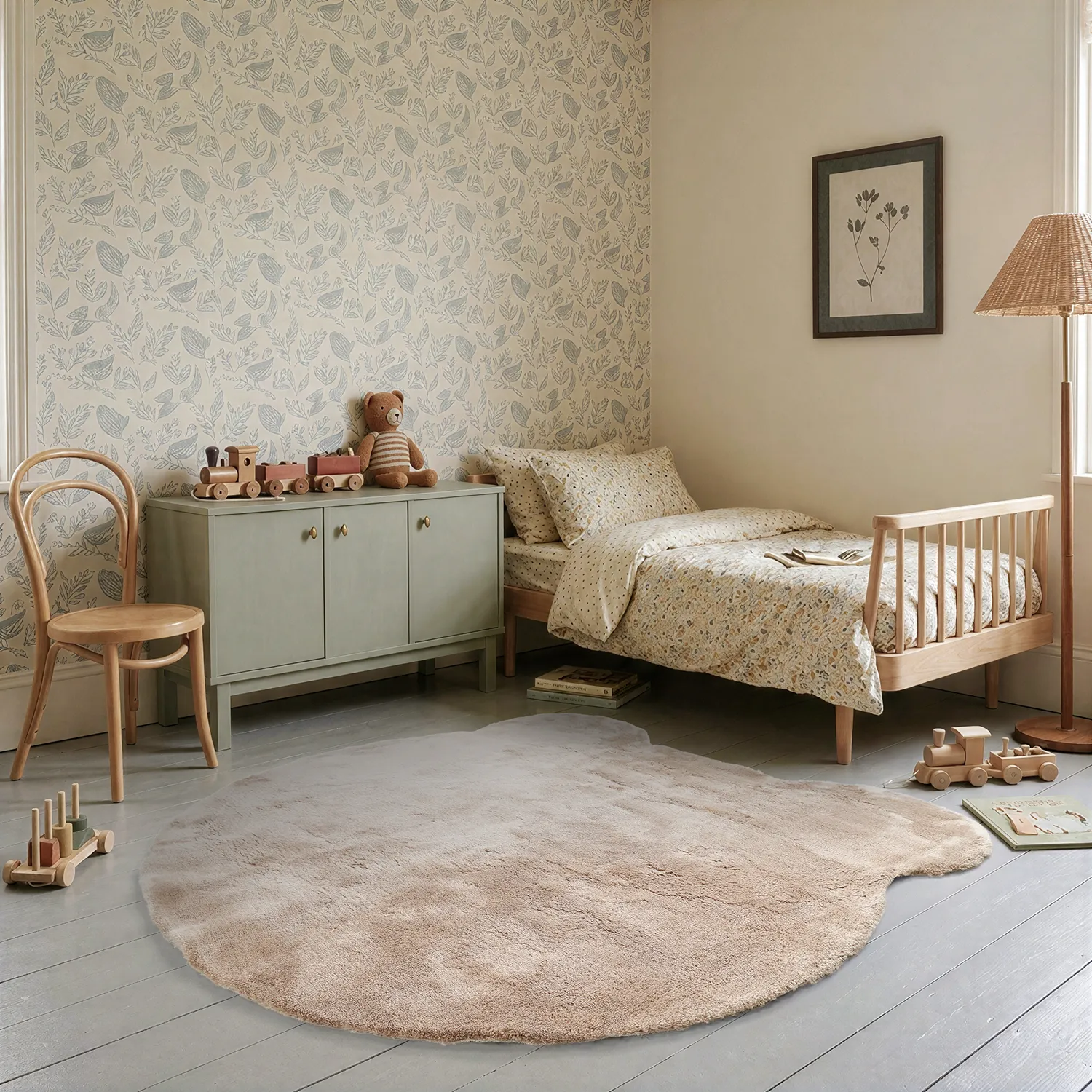 Alfombra Infantil - Aranga Super Soft Bear (marrón)
