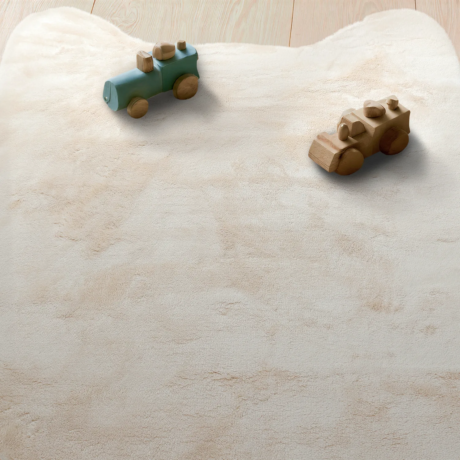 Alfombra Infantil - Aranga Super Soft Cat (beige)