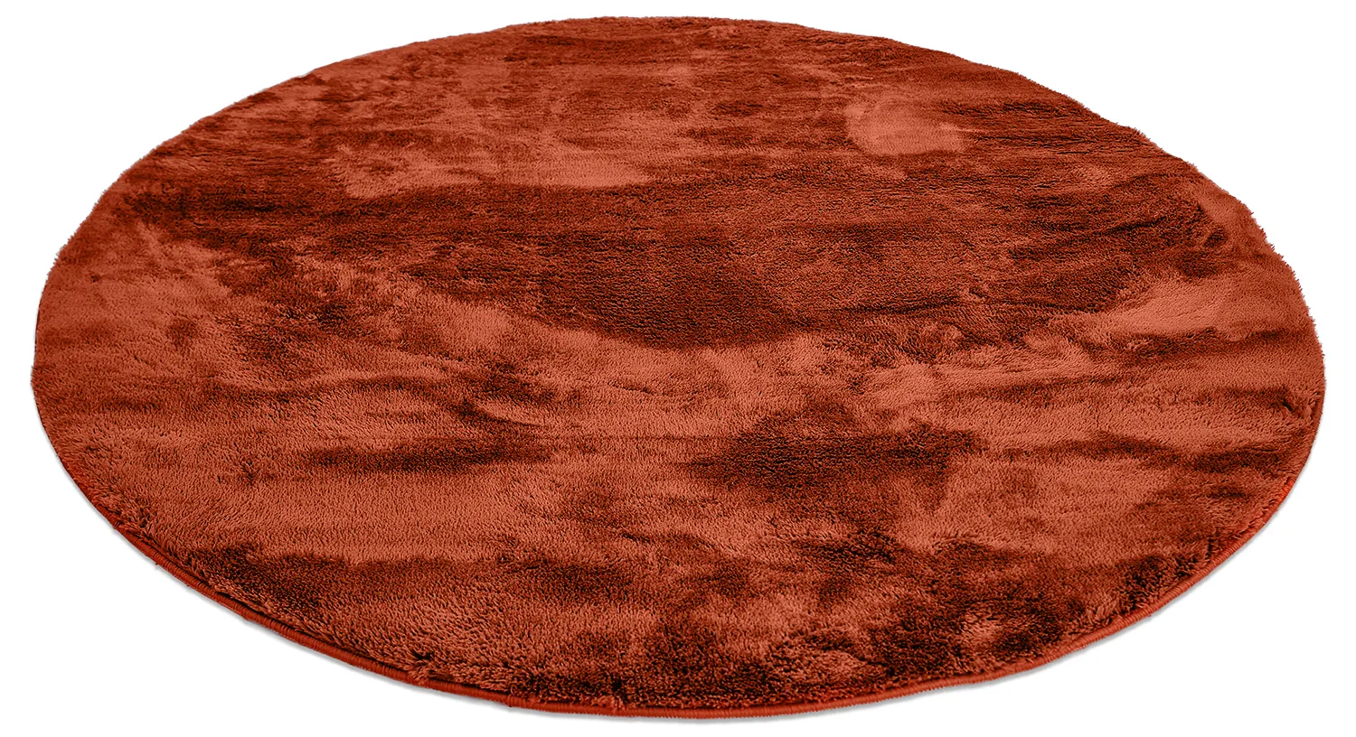 Alfombras redondeadas - Aranga Super Soft Fur (rojo)