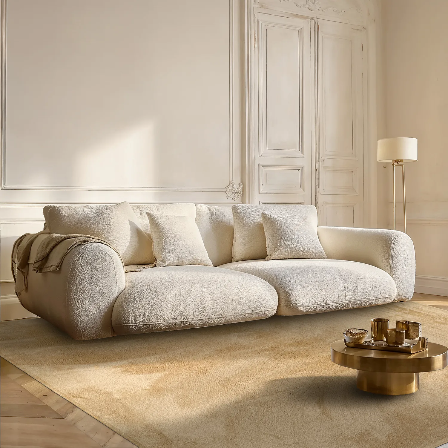 Alfombras de pelo largo - Aranga Super Soft Fur (beige oscuro)