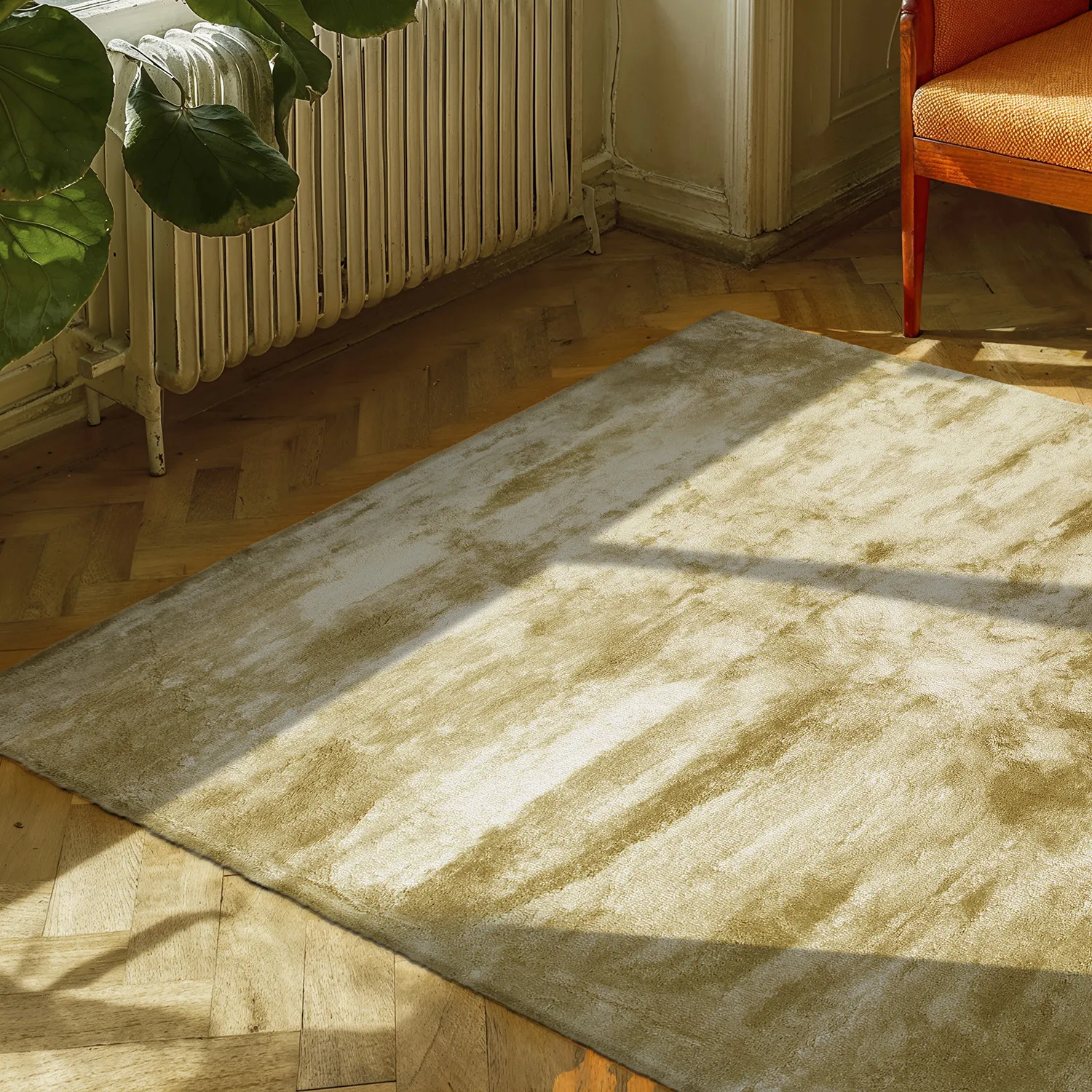 Alfombras de pelo largo - Aranga Super Soft Fur (verde claro)