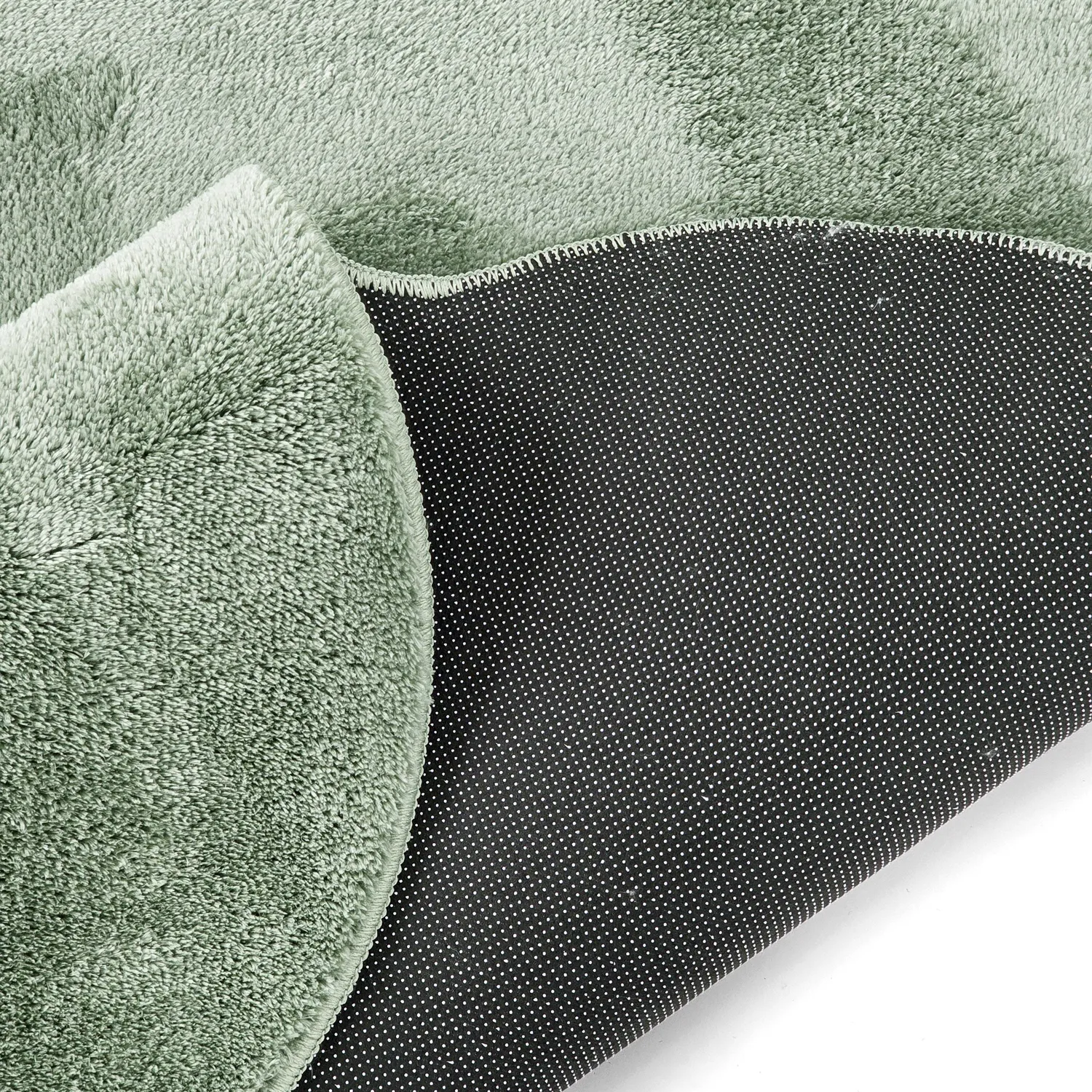 Alfombra de pelo largo ondulada - Aranga Super Soft Fur (verde)
