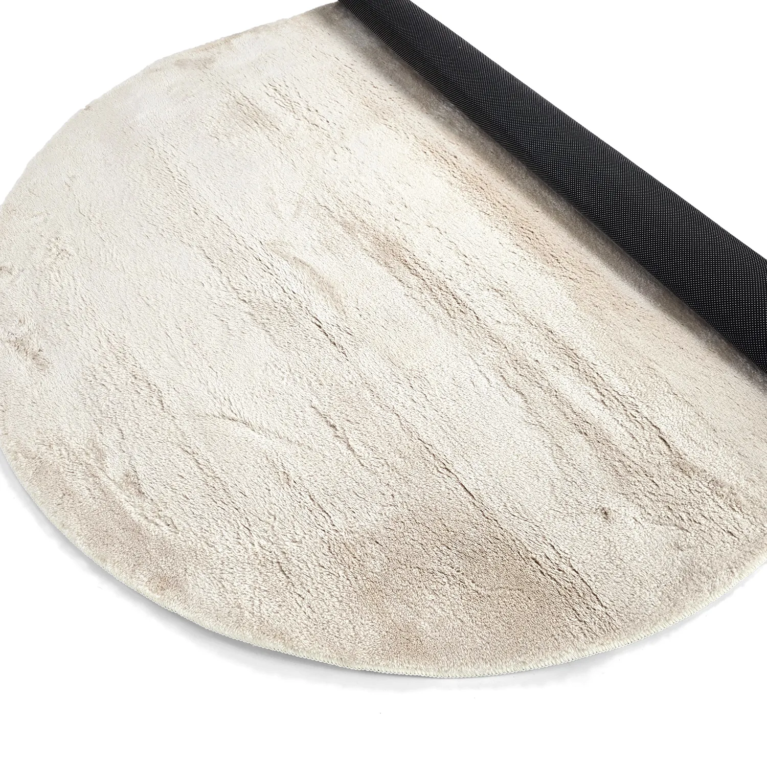 Alfombra de pelo largo ovalada - Aranga Super Soft Fur (beige)