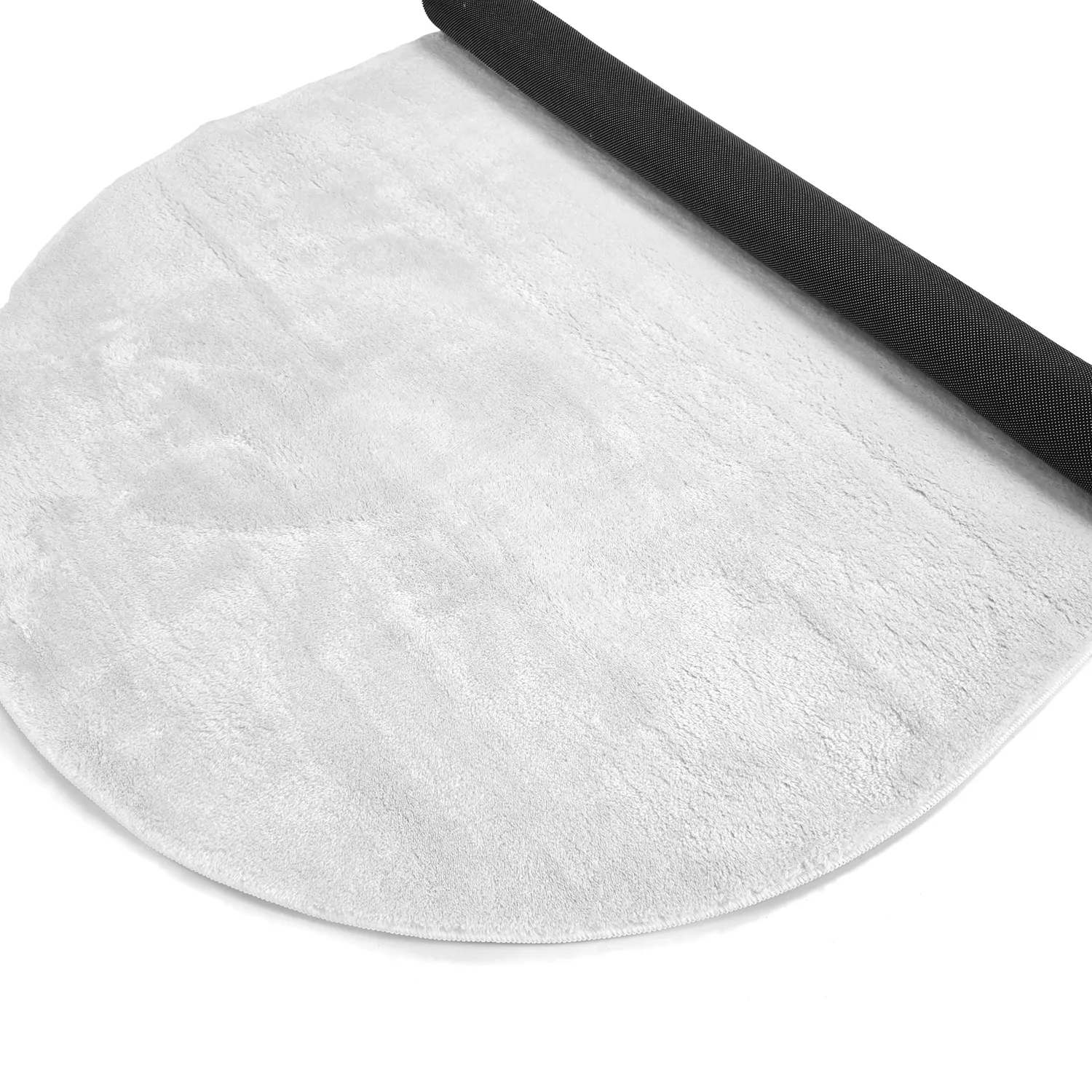 Alfombra de pelo largo ovalada - Aranga Super Soft Fur (blanco)
