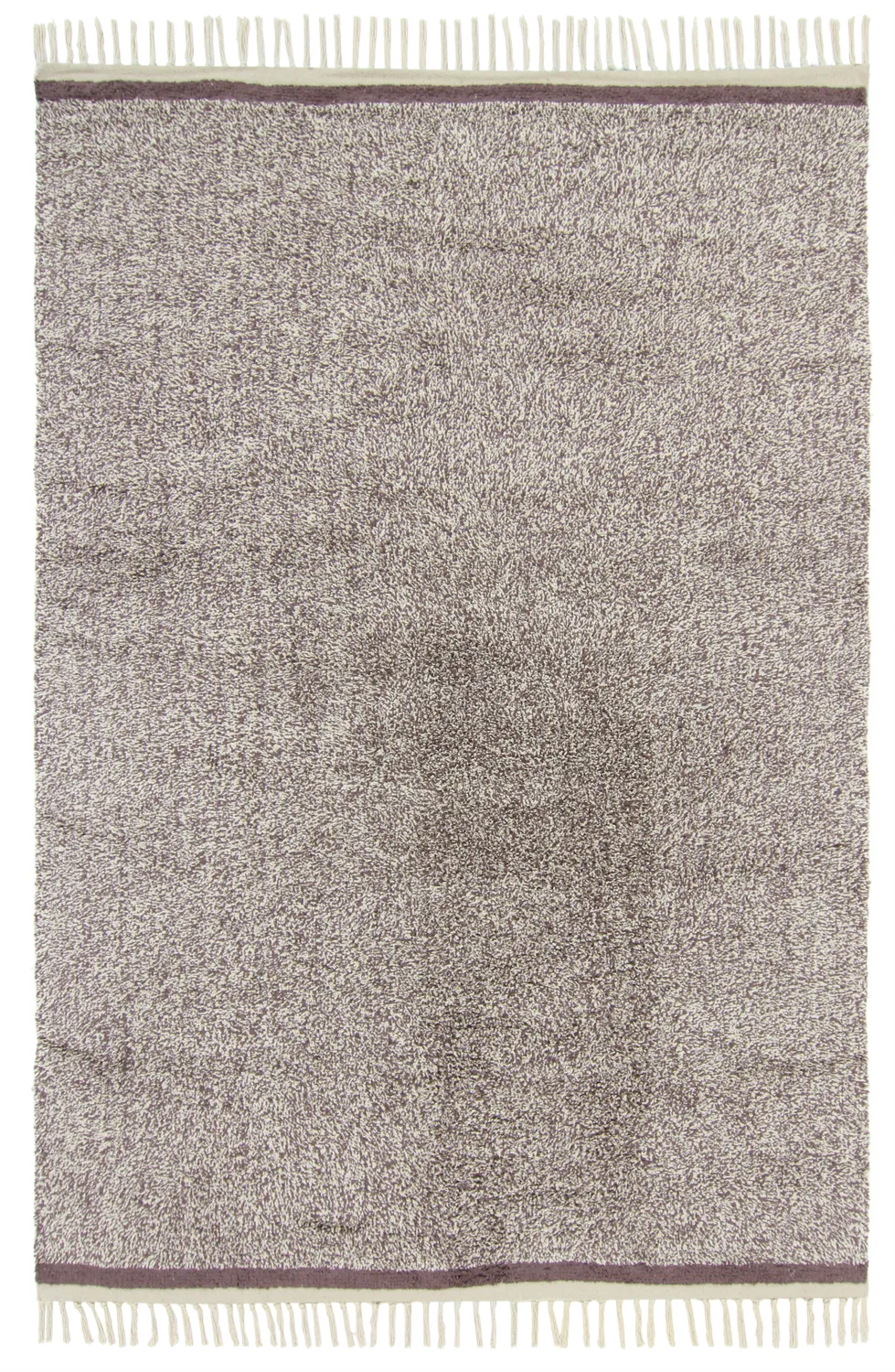 Alfombras de pelo largo - Celina Natural Cotton Shaggy (beige/marrón)
