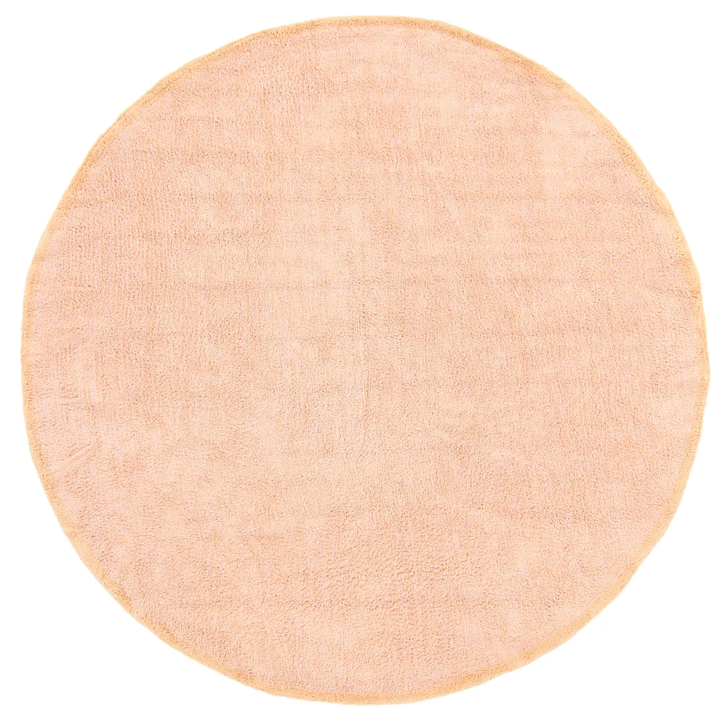 Alfombras redondeadas - Celina Natural Cotton Shaggy (rosa/beige)