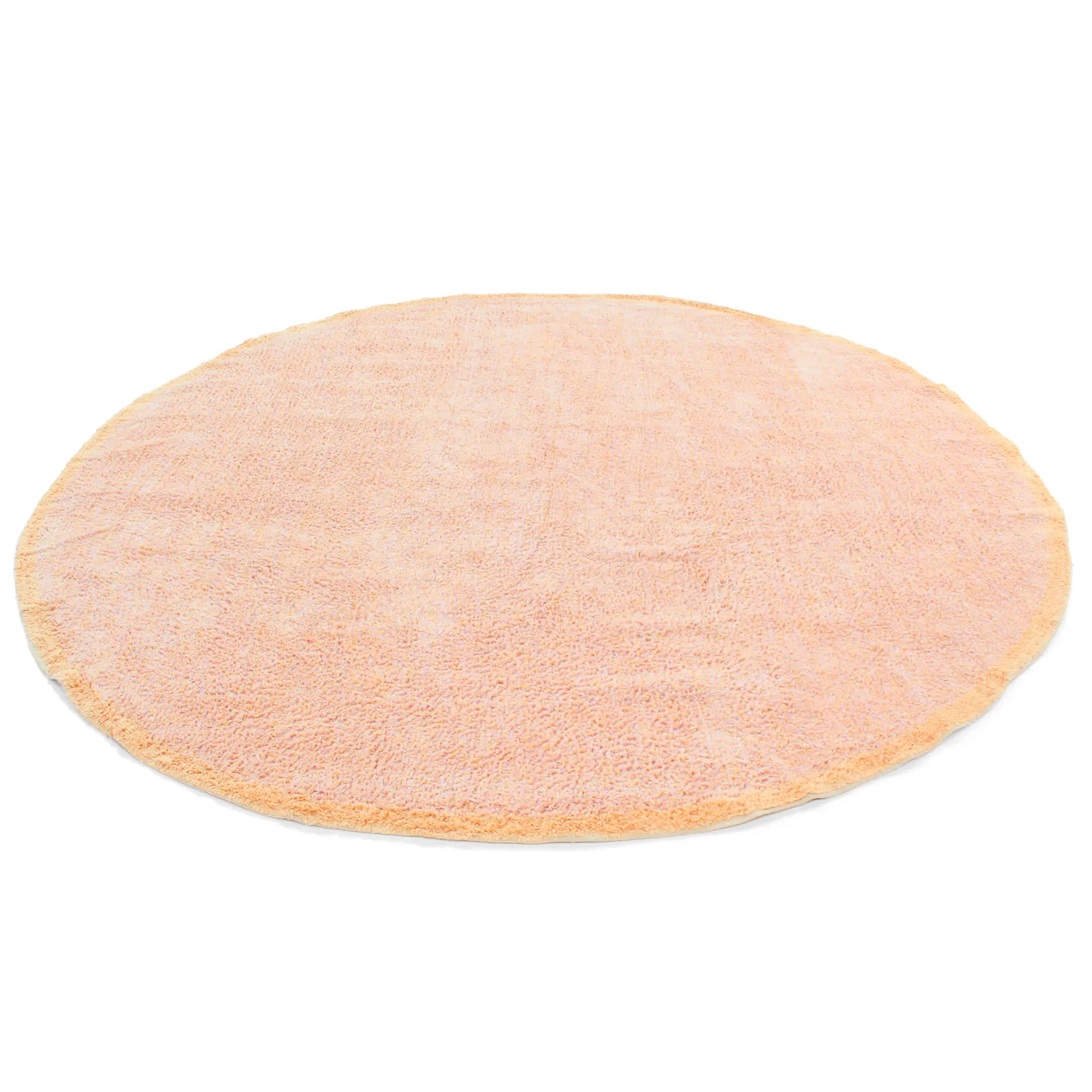 Alfombras redondeadas - Celina Natural Cotton Shaggy (rosa/beige)