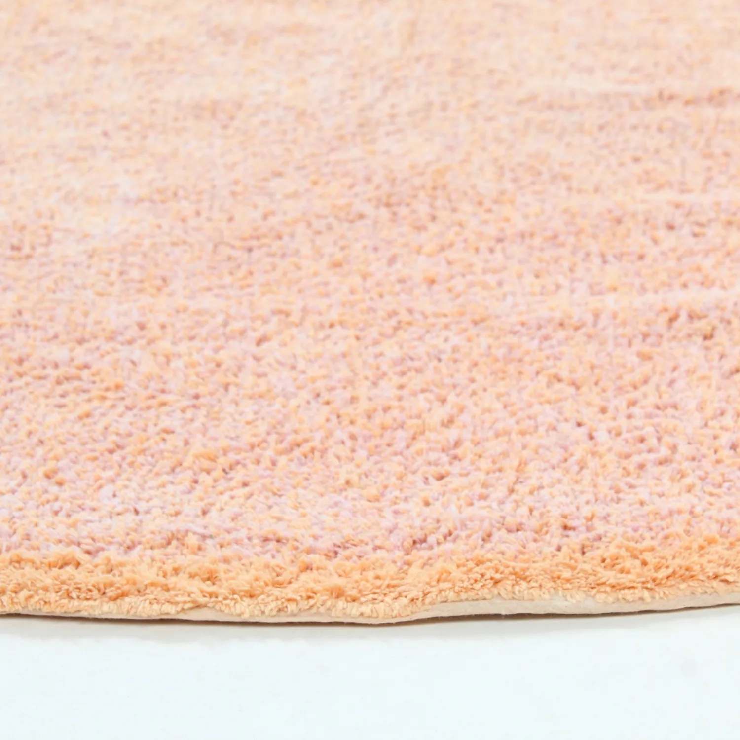 Alfombras redondeadas - Celina Natural Cotton Shaggy (rosa/beige)