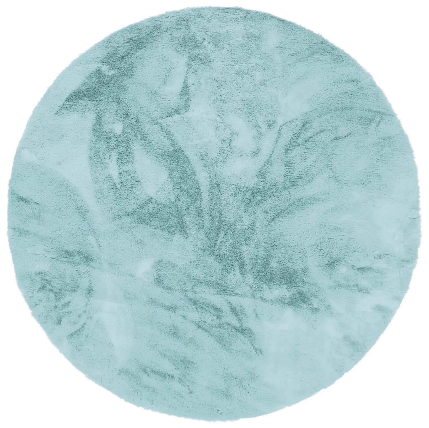 Alfombras redondeadas - Cloud Super Soft (azul claro)