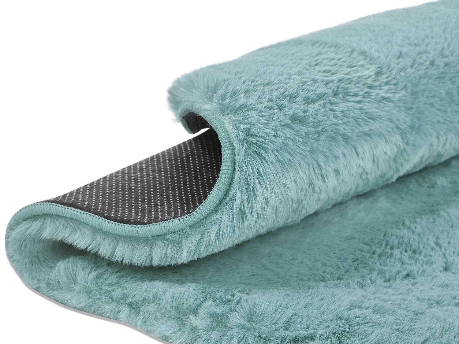 Alfombras redondeadas - Cloud Super Soft (azul claro)
