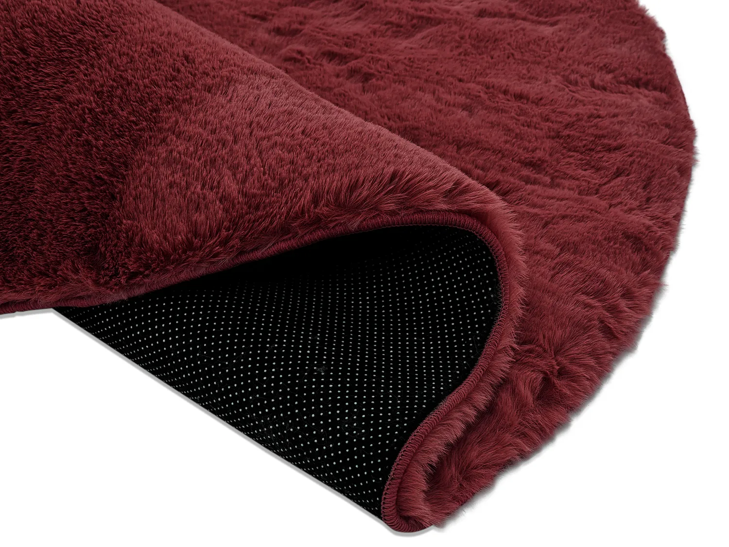 Alfombras redondeadas - Cloud Super Soft (rojo)