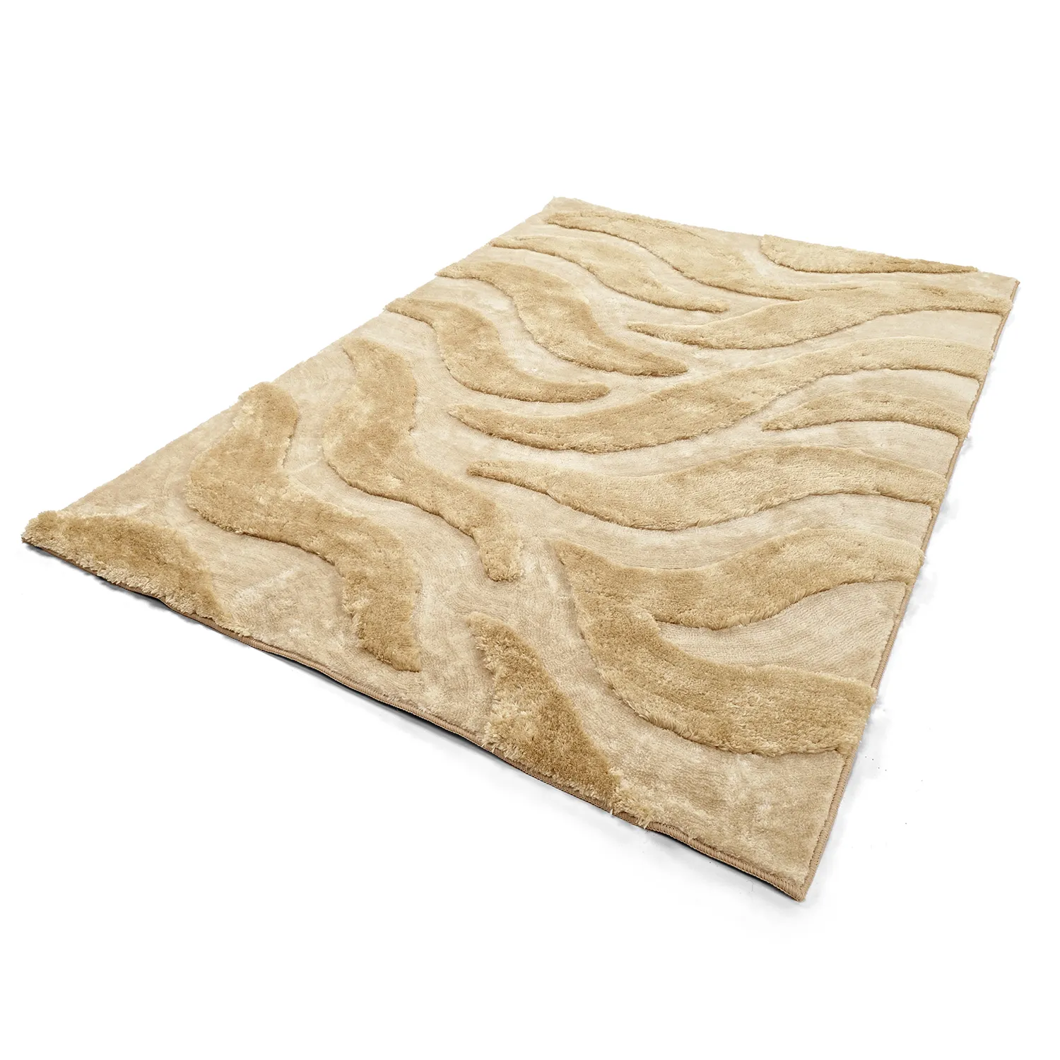 Alfombras de pelo largo - Fergana (crema/beige)