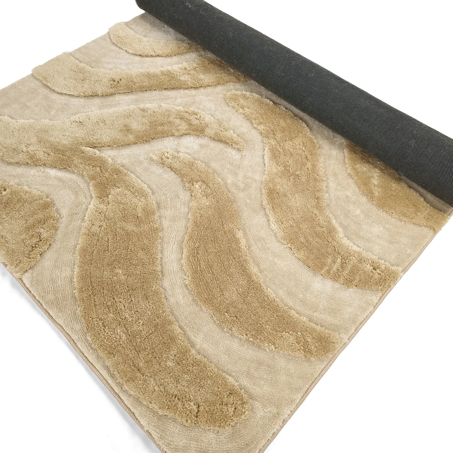 Alfombras de pelo largo - Fergana (crema/beige)