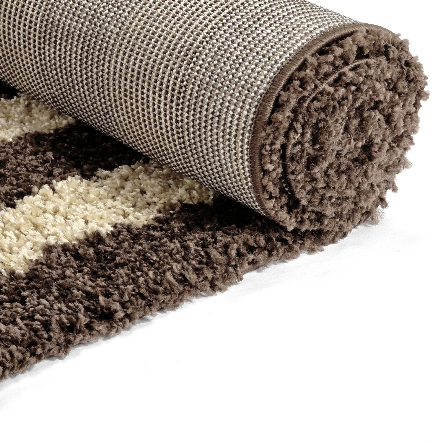 Alfombras de pelo largo - Imilchil (beige/marrón)