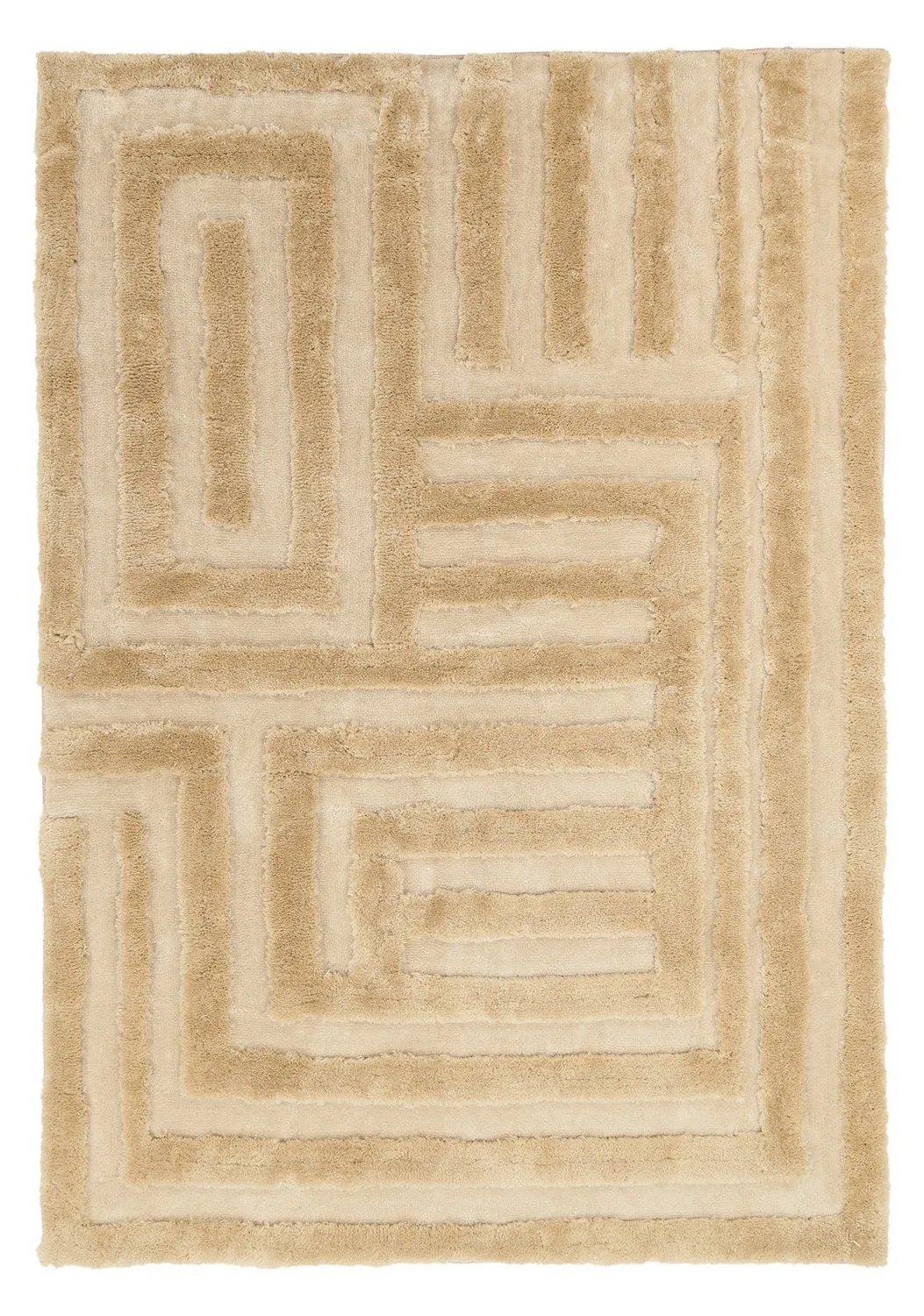 Alfombras de pelo largo - Karbala (crema/beige)