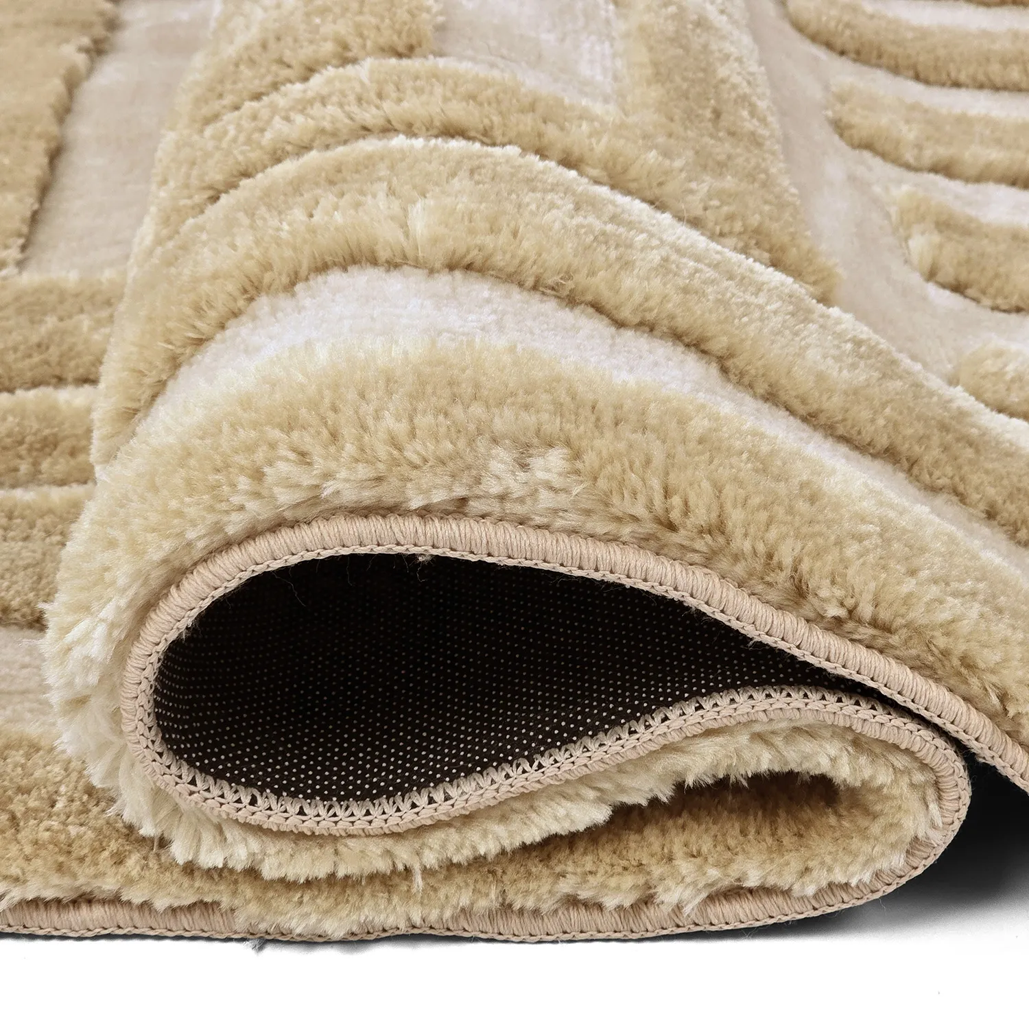 Alfombras de pelo largo - Karbala (crema/beige)