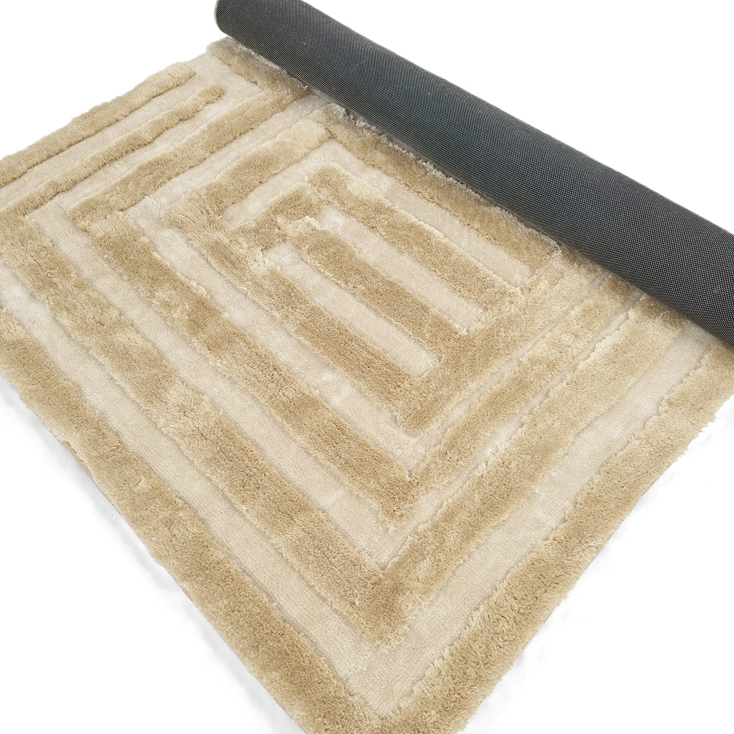 Alfombras de pelo largo - Karbala (crema/beige)