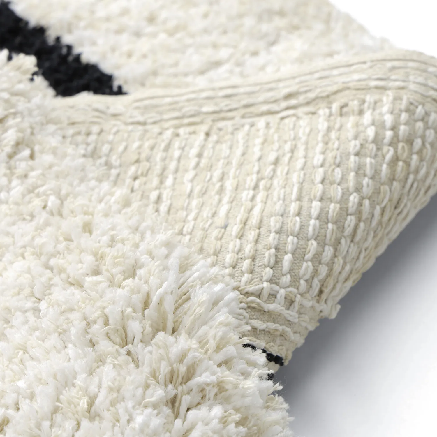 Alfombras de pelo largo - Naousa Natural Cotton Shaggy (multicolor)