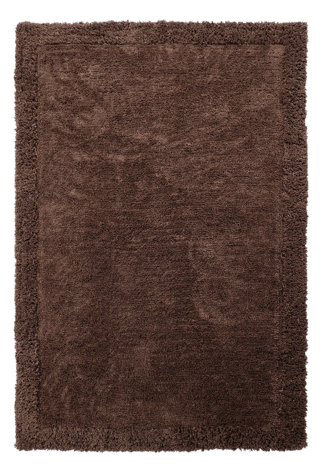 Alfombras de pelo largo - Molyvos Natural Cotton Shaggy (marrón)