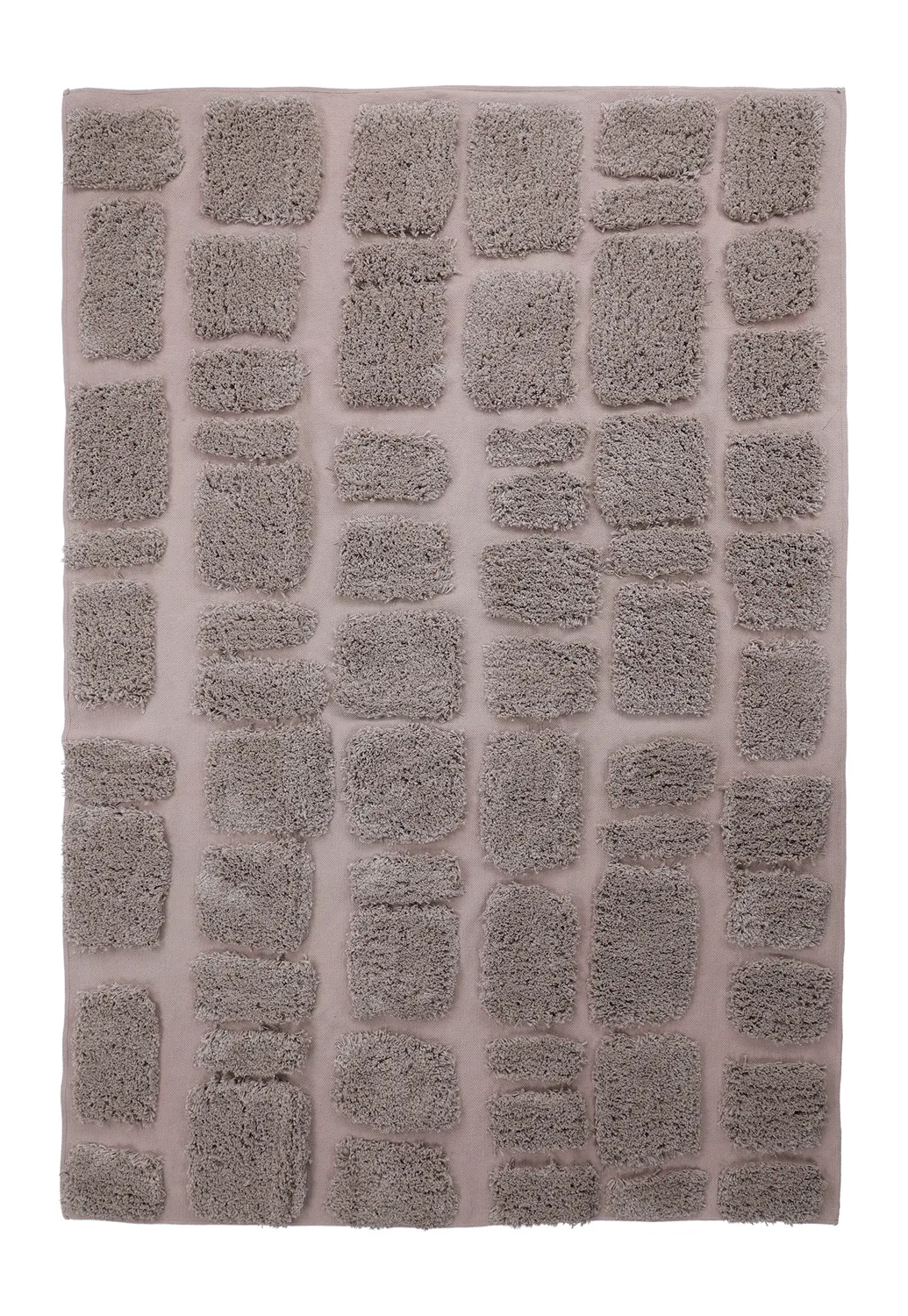 Alfombras de pelo largo - Otranto Natural Cotton Shaggy (taupe)