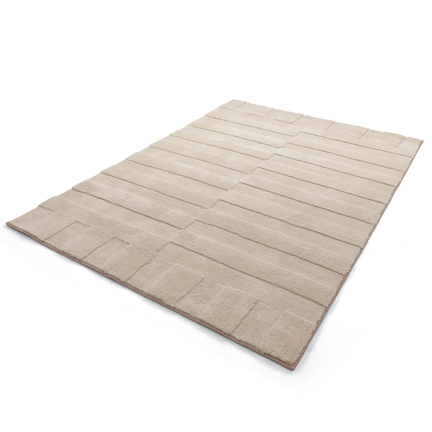 Alfombras de pelo largo - Paxos (beige)