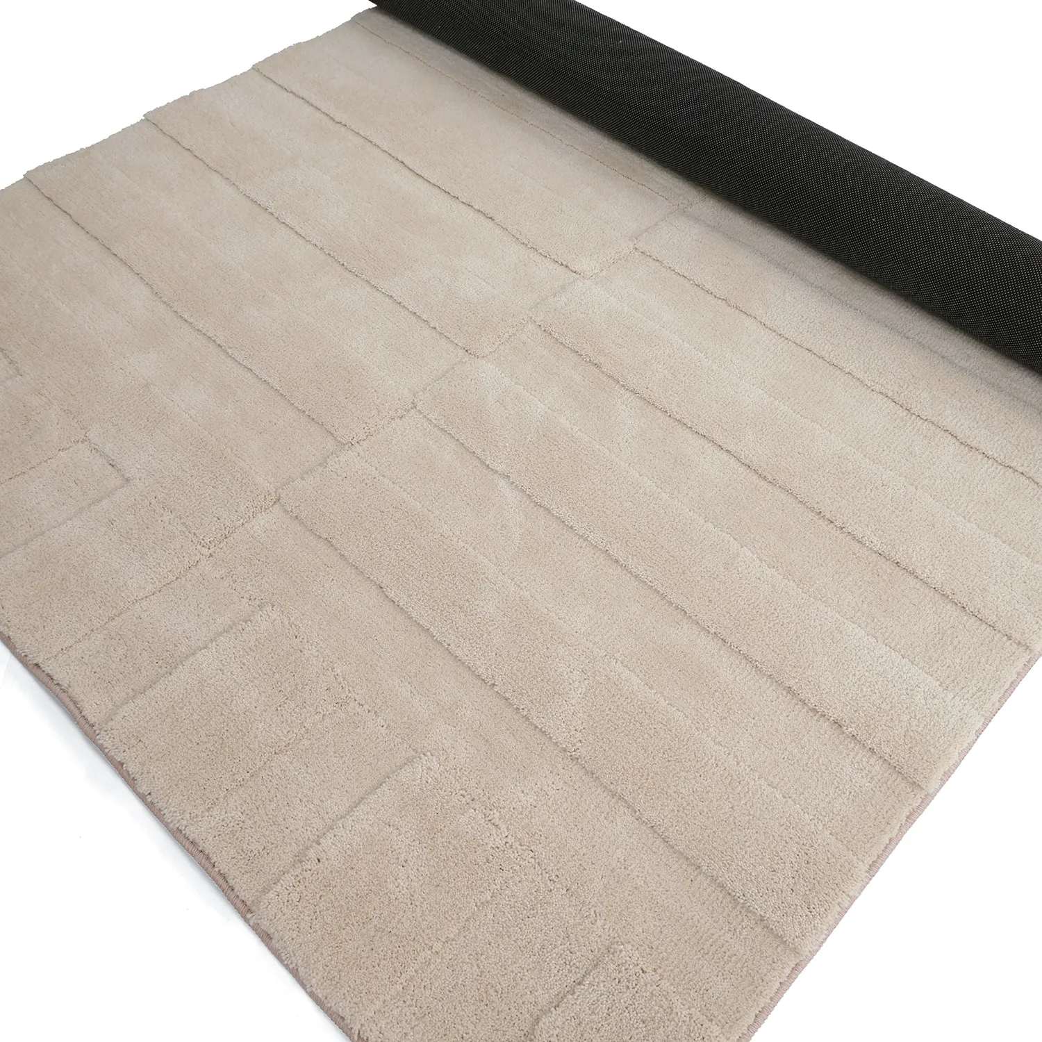Alfombras de pelo largo - Paxos (beige)