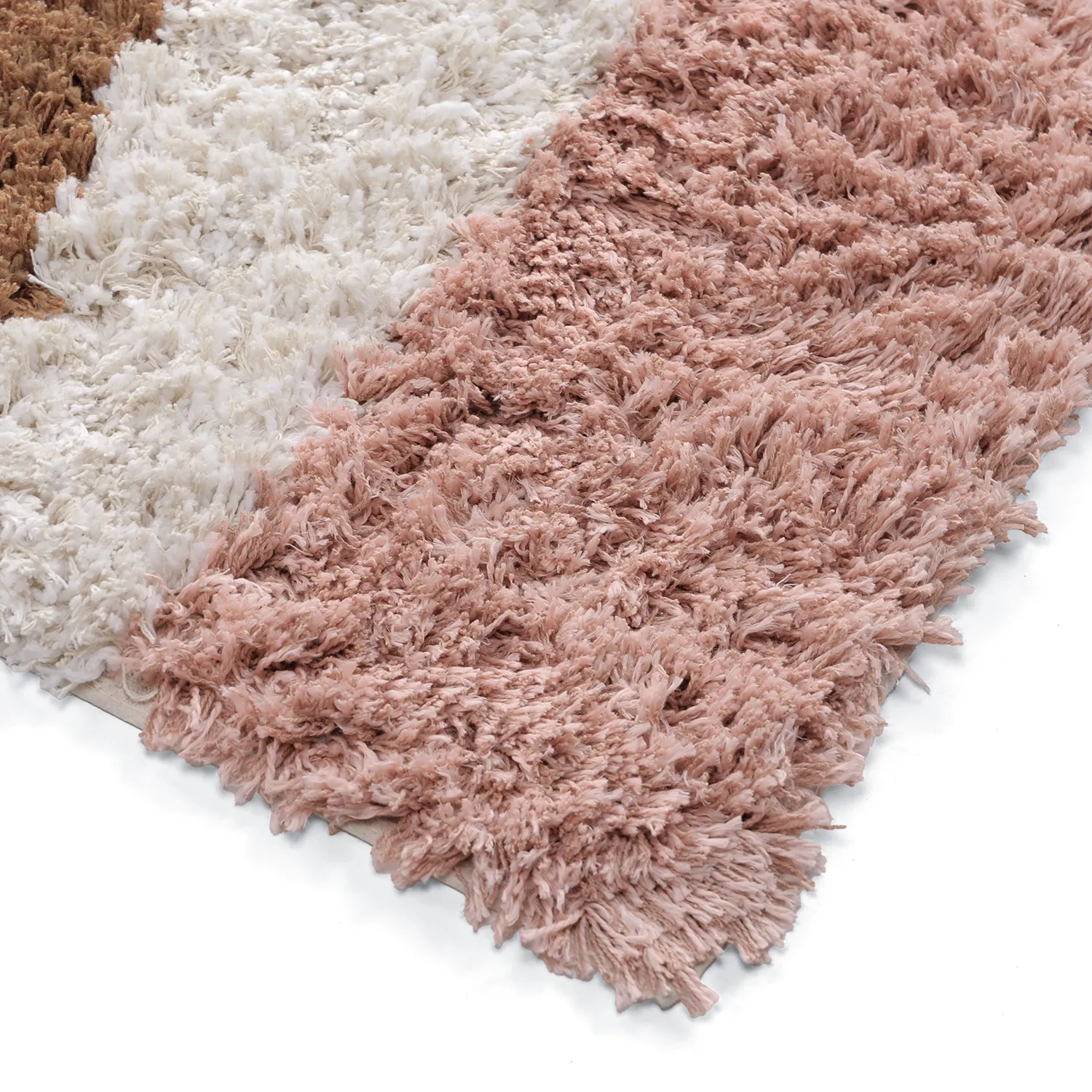 Alfombras de pelo largo - Perast Natural Cotton Shaggy (multicolor)