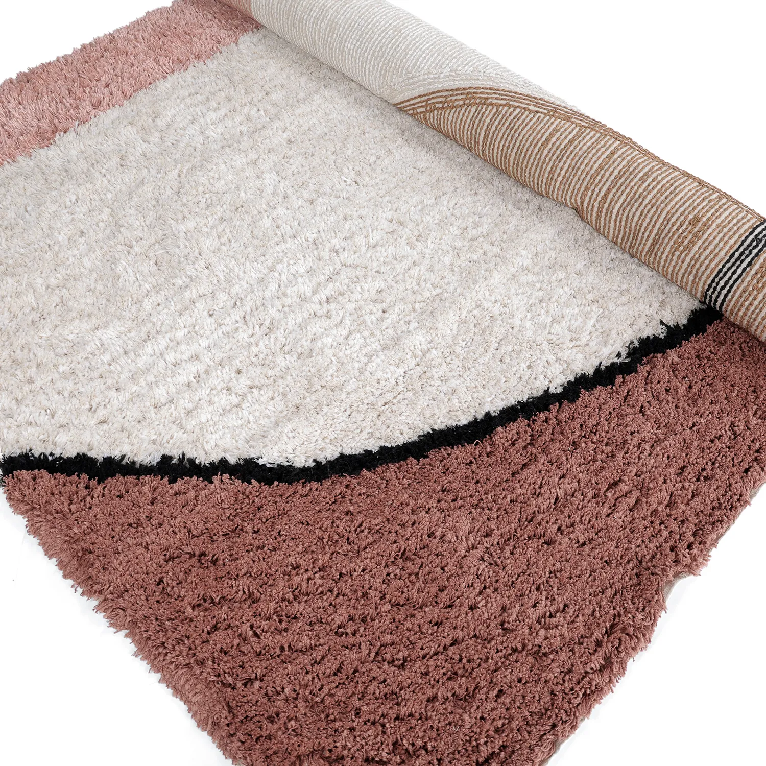 Alfombras de pelo largo - Perast Natural Cotton Shaggy (multicolor)