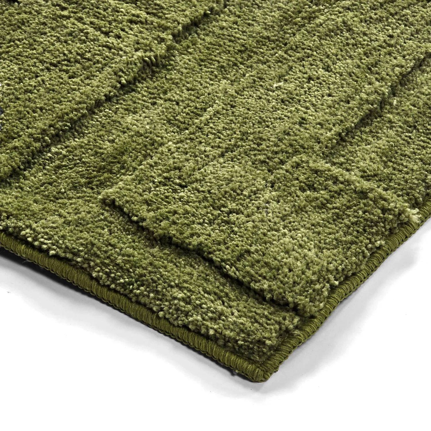 Alfombras de pelo largo - Tripoli (verde musgo)