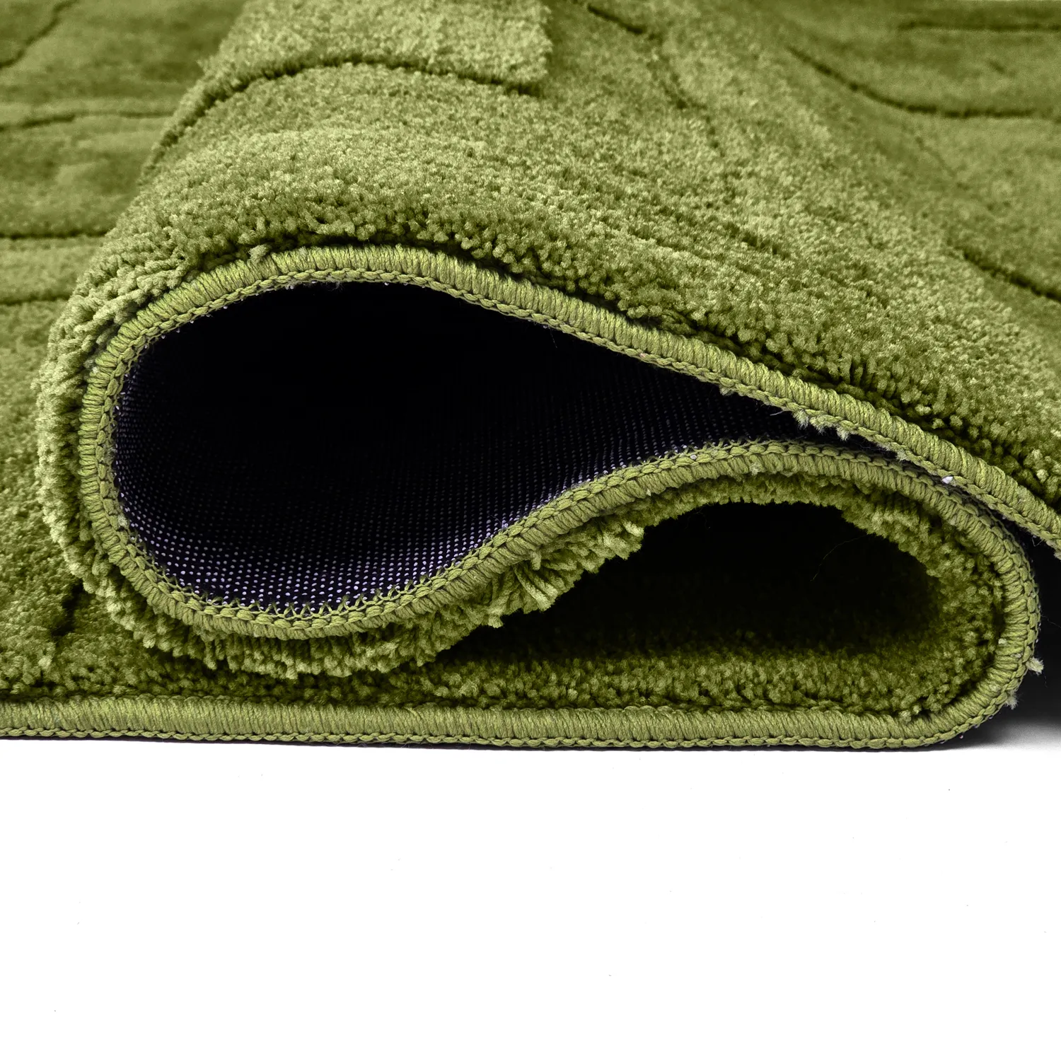Alfombras de pelo largo - Tripoli (verde musgo)