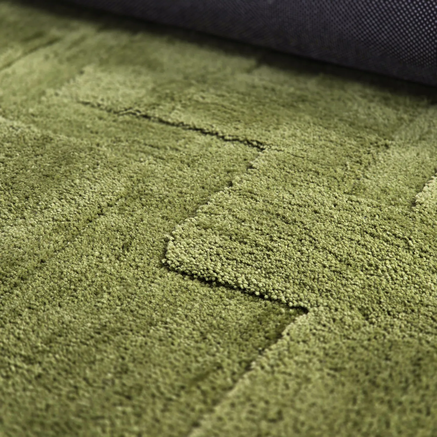 Alfombras de pelo largo - Tripoli (verde musgo)