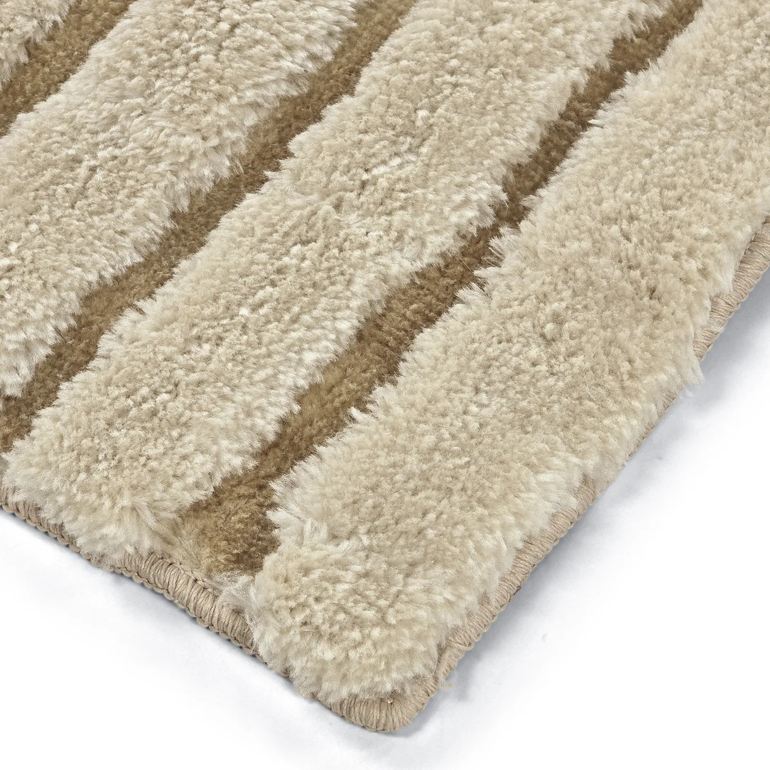 Alfombras de pelo largo - Tyros (beige/crema)