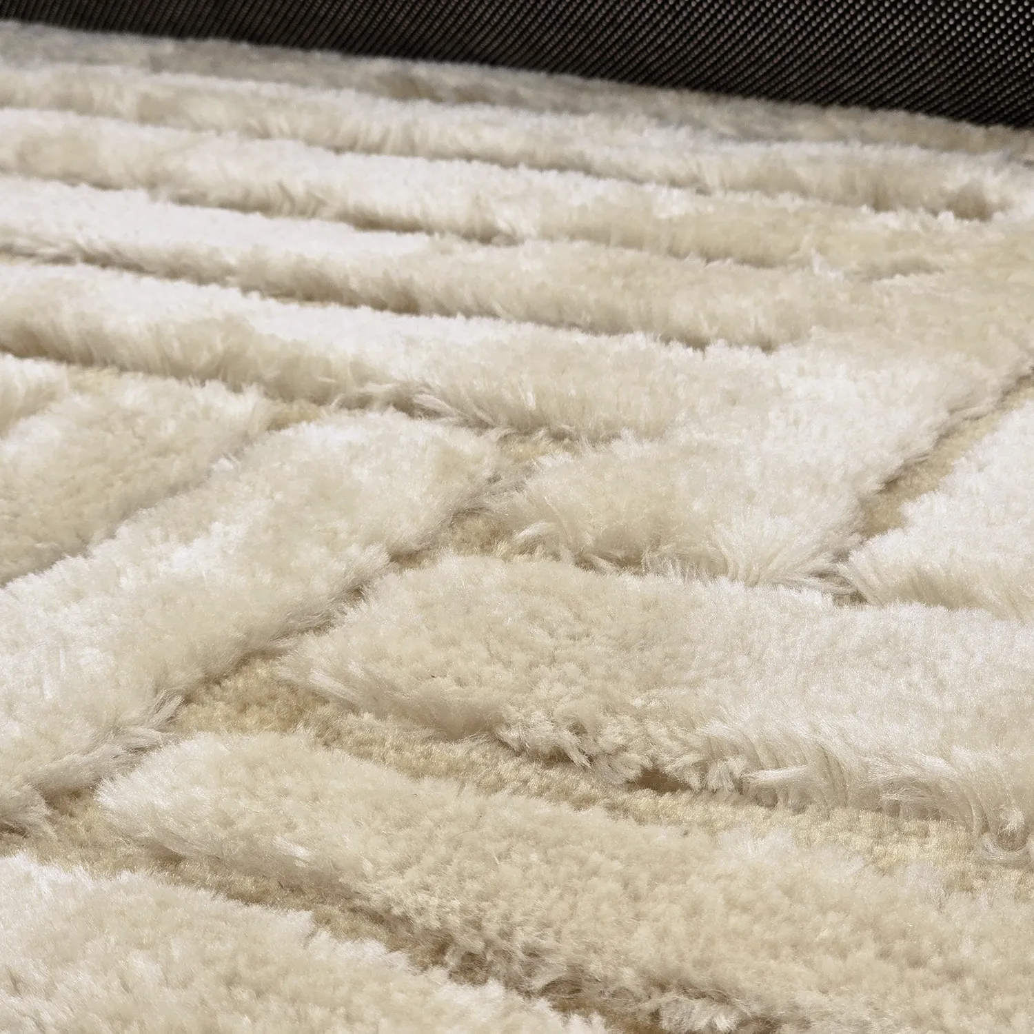 Alfombras de pelo largo - Tyros (beige/crema)