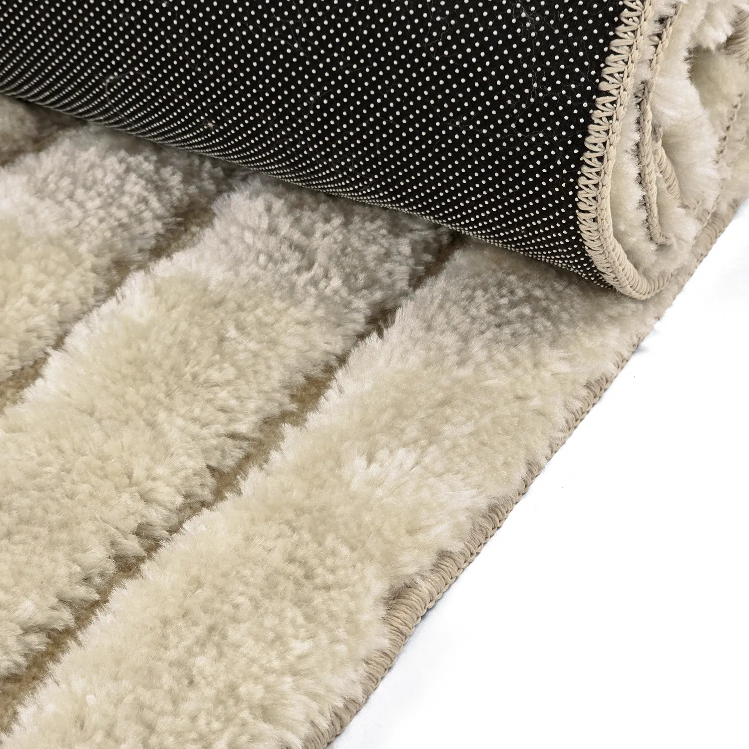 Alfombras de pelo largo - Tyros (beige/crema)
