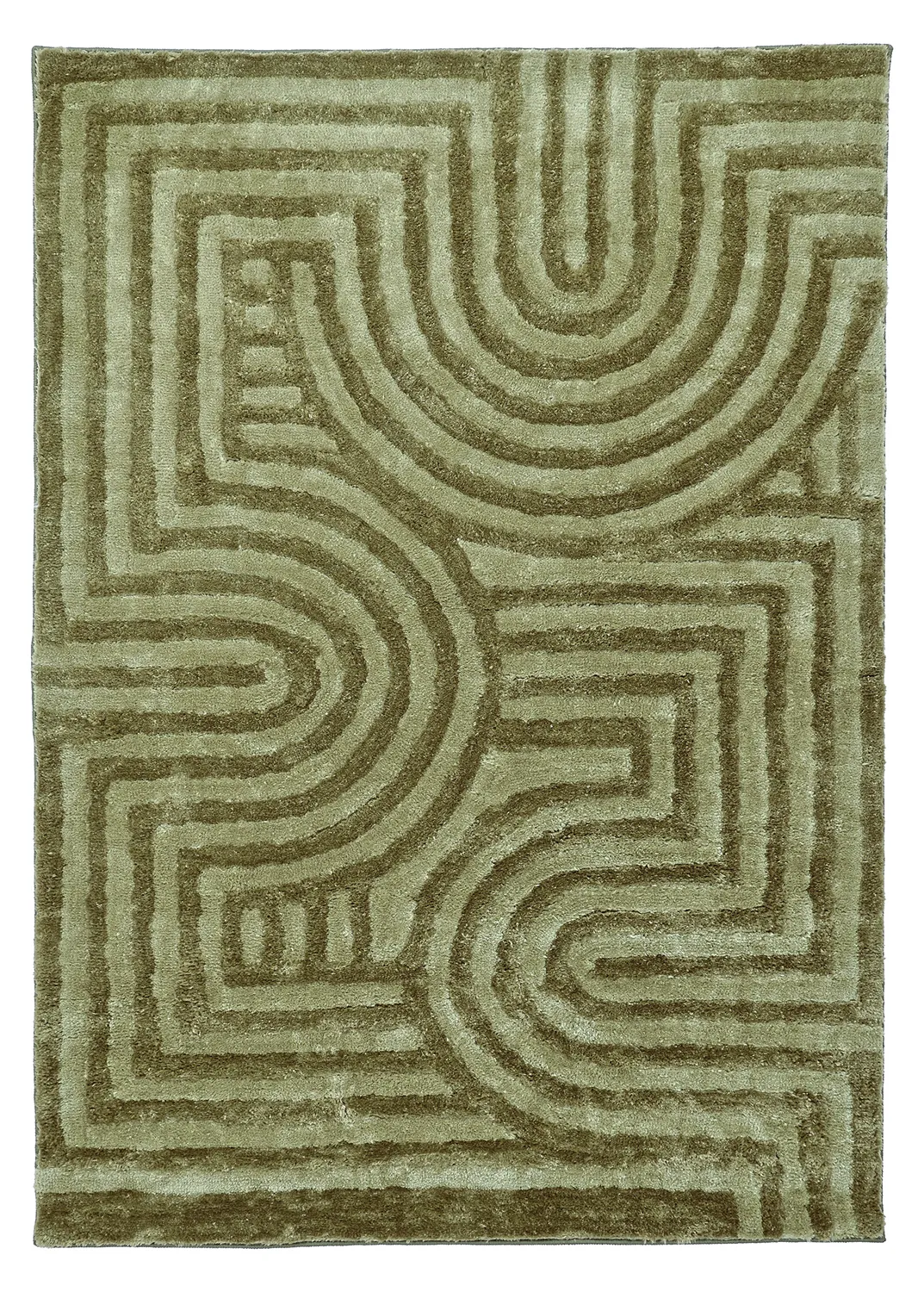 Alfombras de pelo largo - Volos (verde)