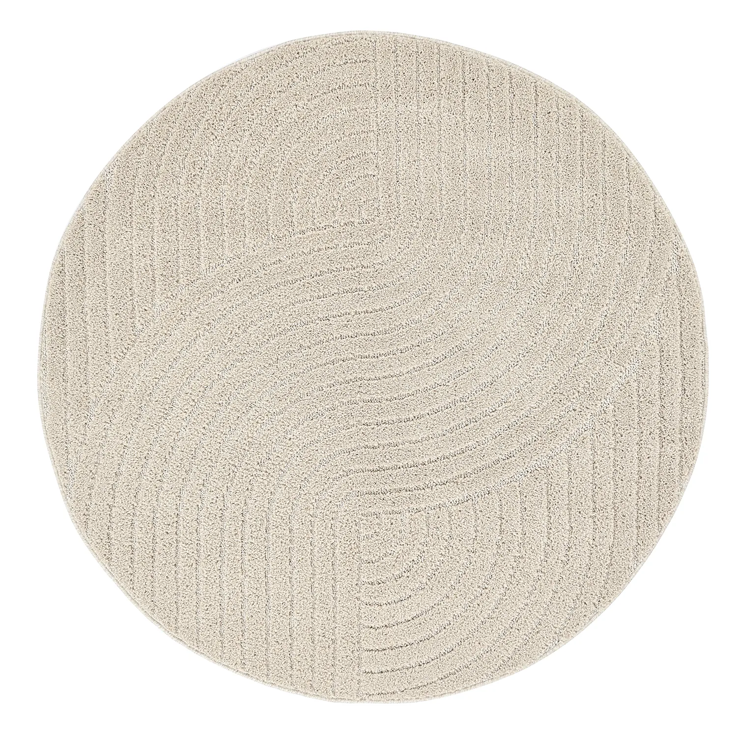 Alfombras redondeadas - Wendy (beige)