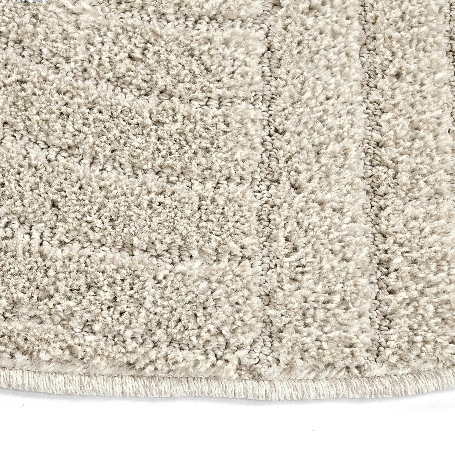 Alfombras redondeadas - Wendy (beige)