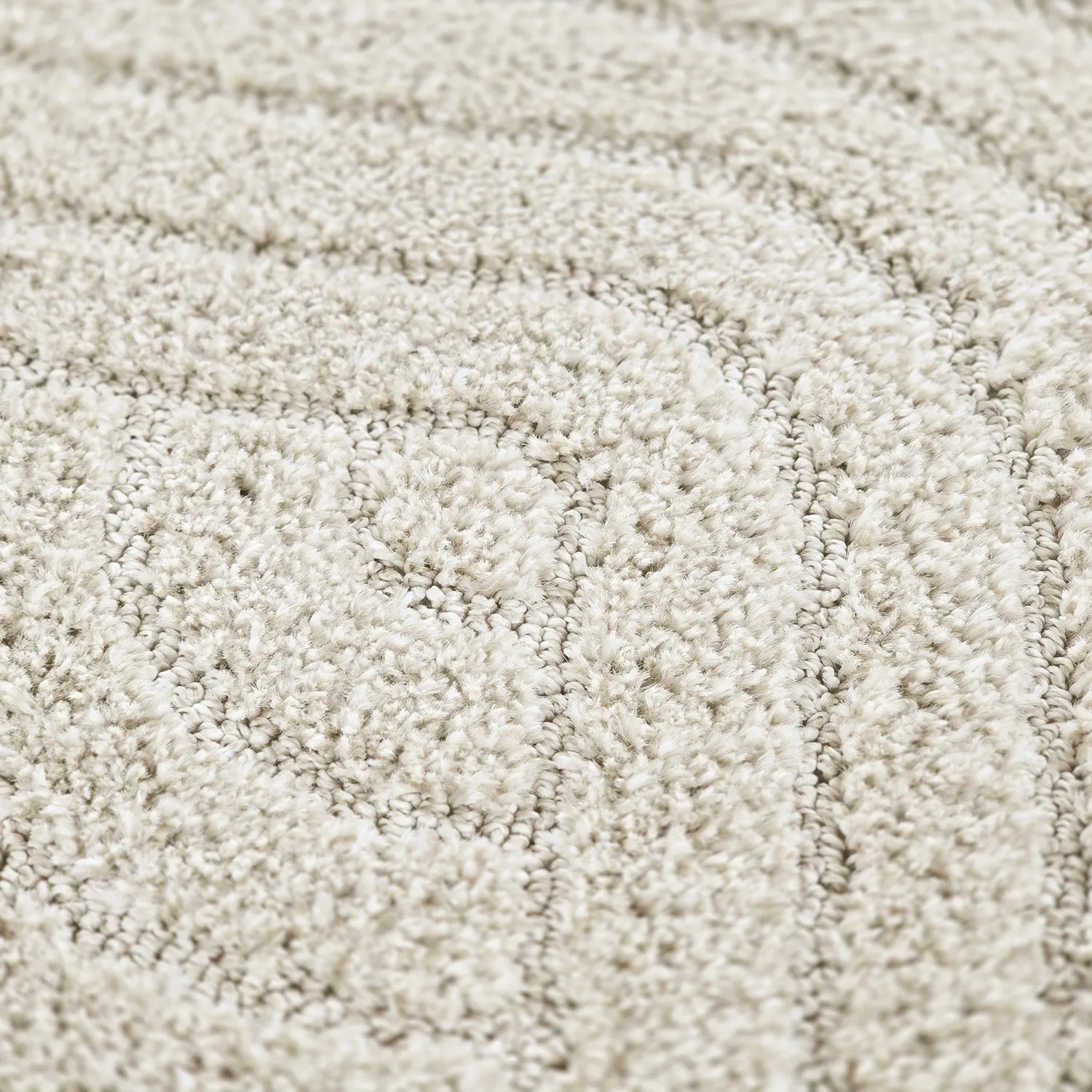 Alfombras redondeadas - Wendy (beige)